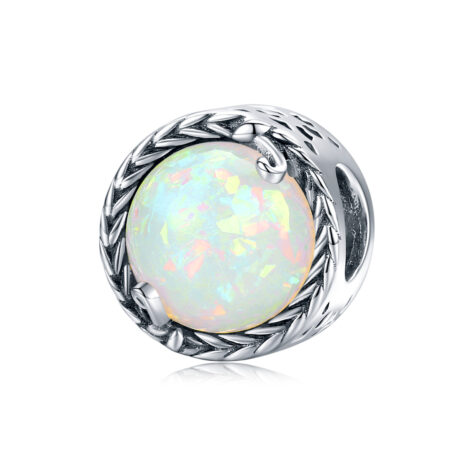 Opal Bead Charm