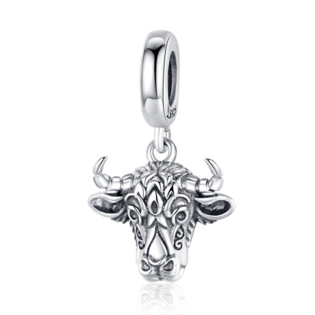 Bohemian Bull Pendant Charm