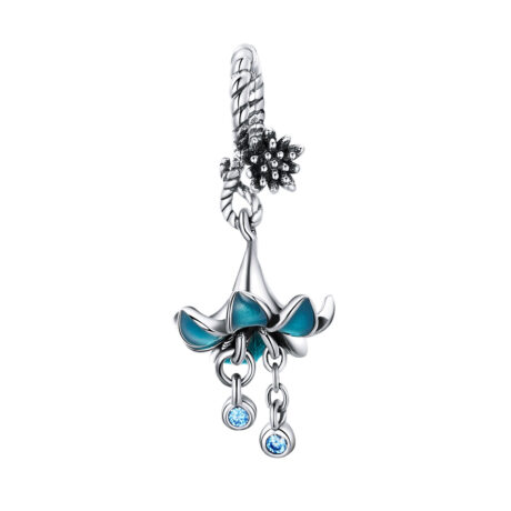 Hanging Flower Pendant Charm