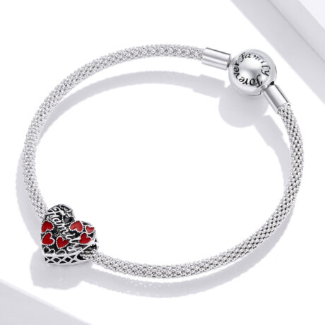 Family Heart Charm