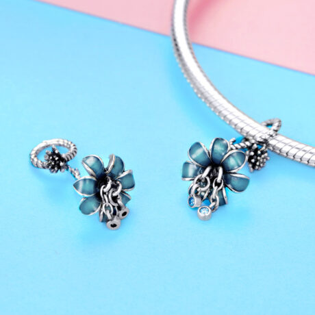 Hanging Flower Pendant Charm