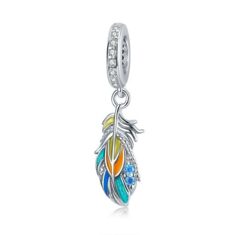 Feather Pendant Charm