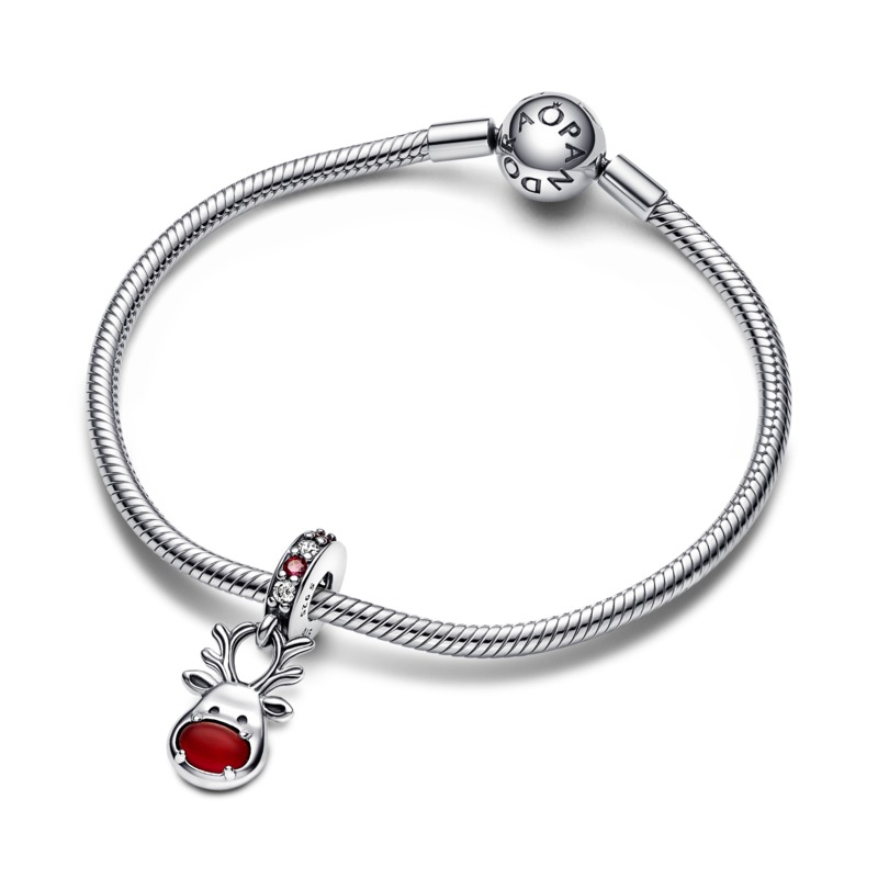 Red Nose Reindeer Pendant 2
