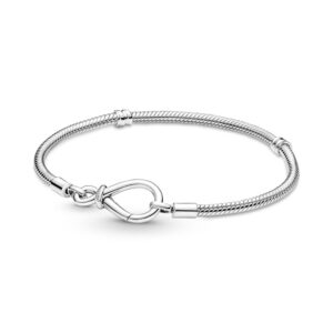 Infinity Knot Snake Chain Bracelet