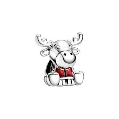 Christmas Moose Charm