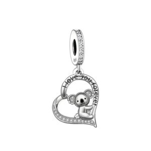 Koala "I Love You Forever" Pendant Charm