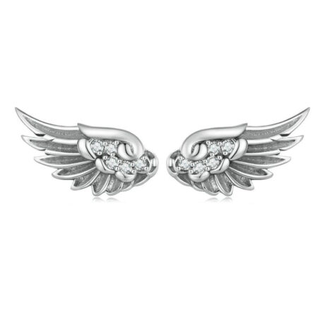 Angel Wing Stud Earrings