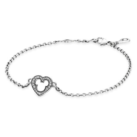 Mickey Heart Chain Bracelet