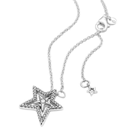 Asymmetric Star Necklace