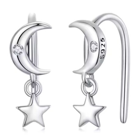 Star & Moon Earrings