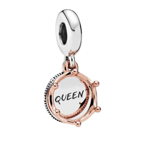 Queen Crown Pendant Charm