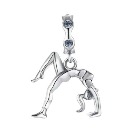 Yoga Gymnastics Pendant Charm