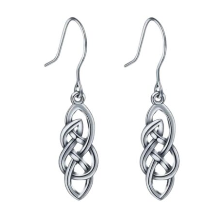 Celtic Knot Pendant Earrings