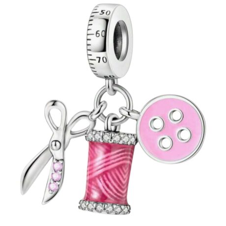 Sewing Kit Pendant Charm