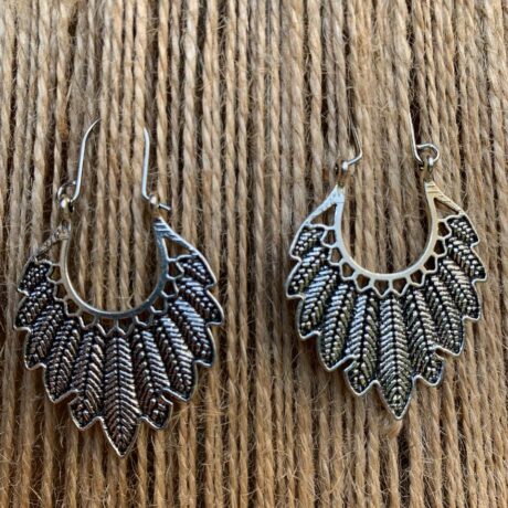 Hanging Feather Dangle Earring