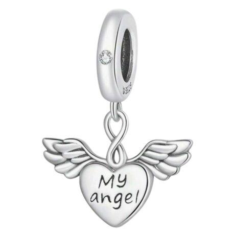 My Angel Heart Pendant Charm