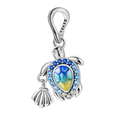 Ocean Turtle Pendant Charm