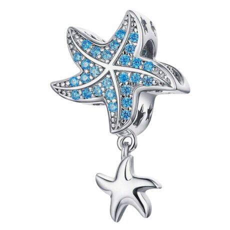 Starfish & Baby Starfish Charm