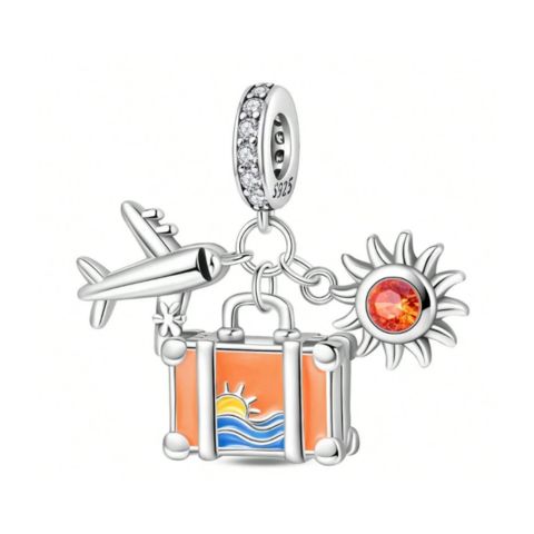 Sunshine Travel Pendant Charm